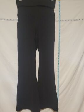 Aerie Offline Hugger High Waist Foldover Flare Legging Sm Short Inseam 29.5